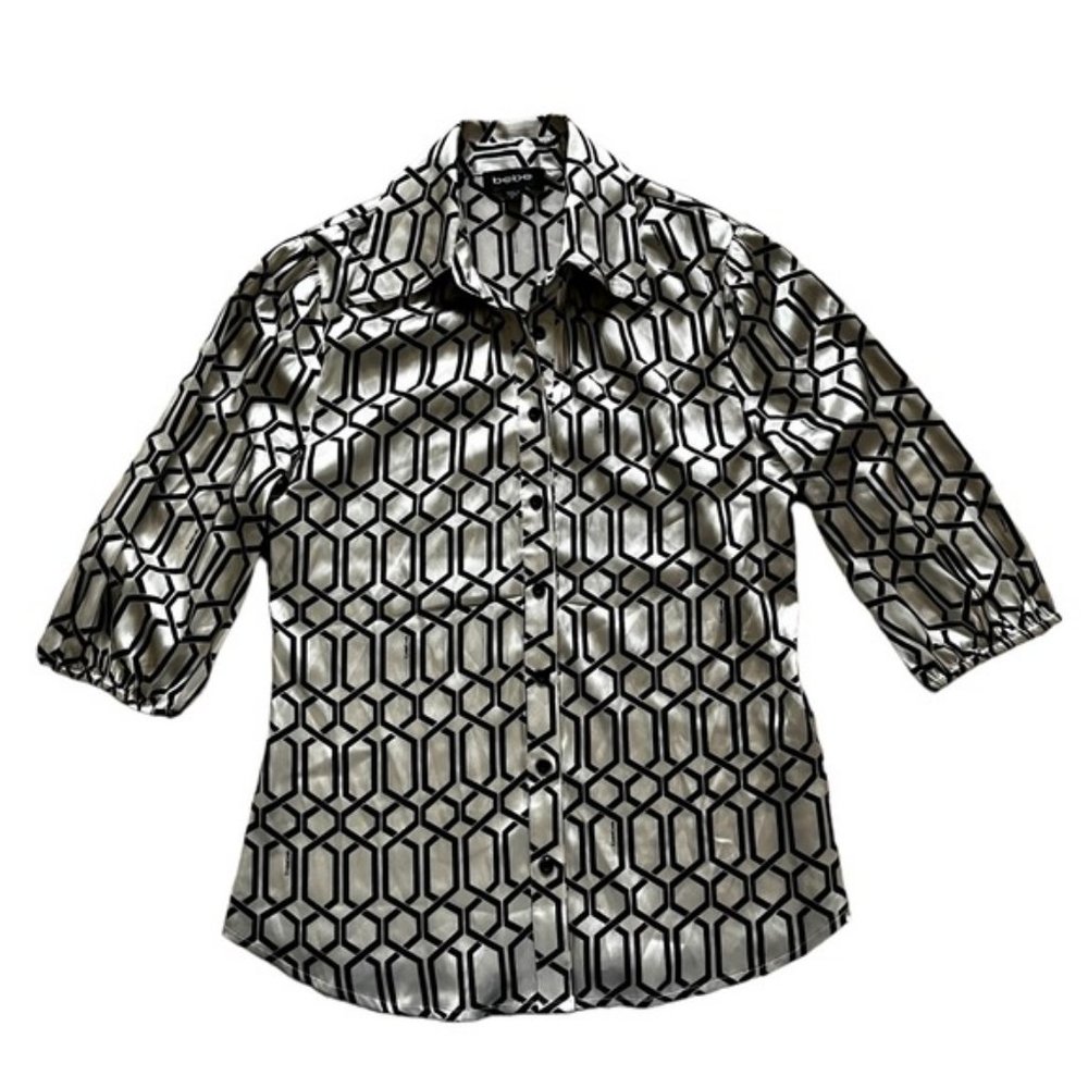 Bebe Blouse Size Small